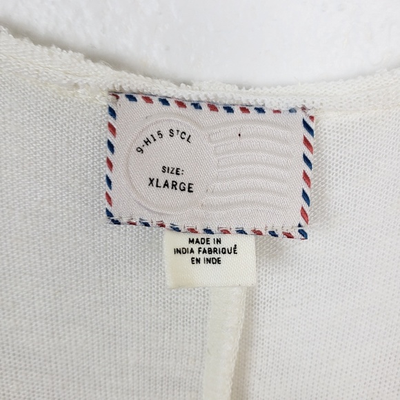 Anthropologie | Postmark Embroidered floral top - Picture 5 of 5